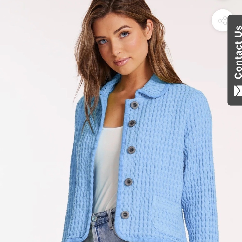 Mod-o-doc Textured Women's Shacket - Picture 5 of 5